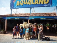 A visit to the Aqualand facilities in Saint-Aygulf, outside Fréjus
