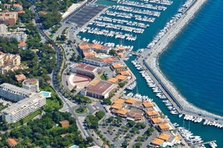 General view of the new Marina + from the top