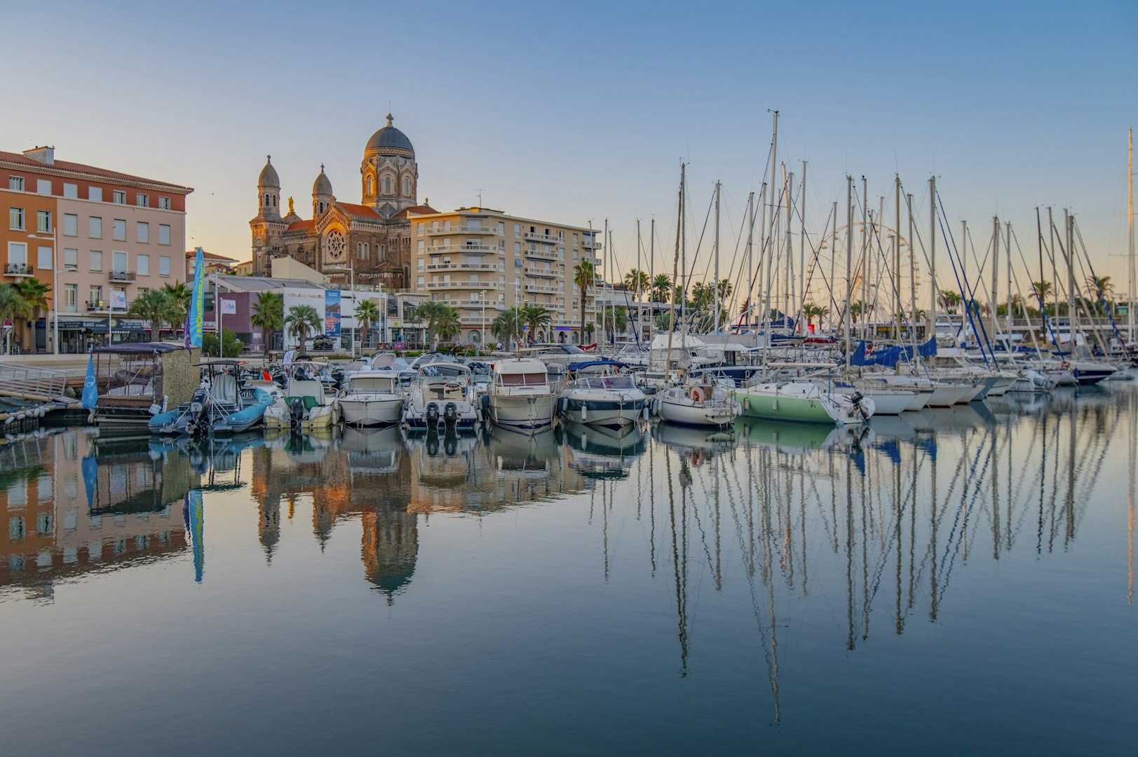 French Summer Courses in France – port of Saint-Raphaël